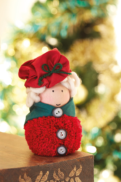 Mrs Claus Pompom