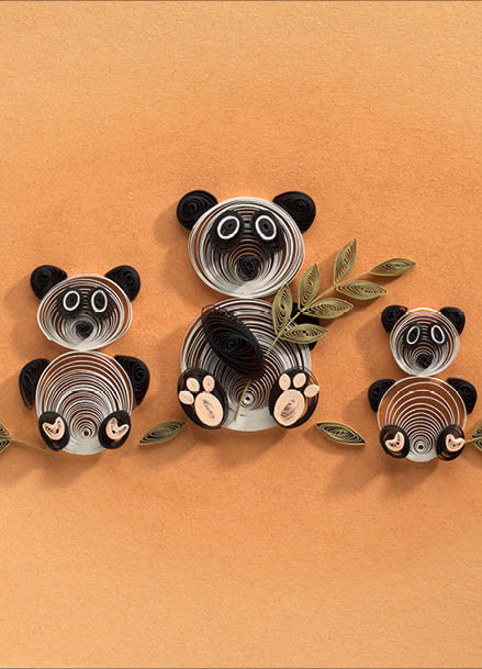 1538 Paper quilling animals 图片库存照片和矢量图  Shutterstock