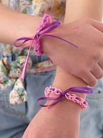 Woven Ribbon Bracelet