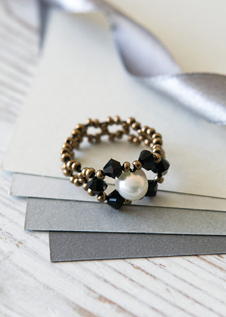 Right-angle Weave Focus Ring