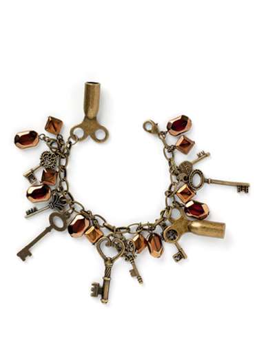 Key Charm Bracelet