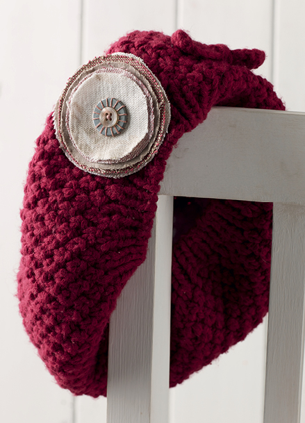 Recycled Fabric Brooch