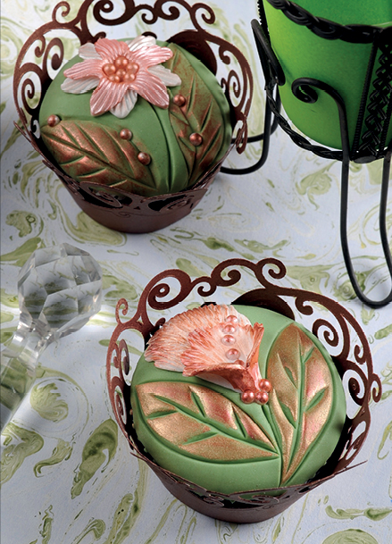 Fantasy Floral Cupcake