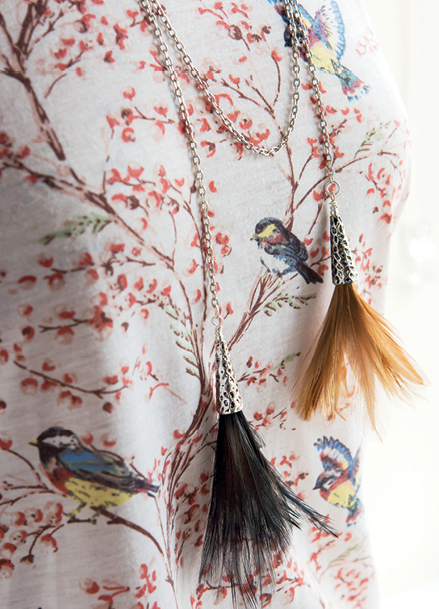 Feathered Necklace