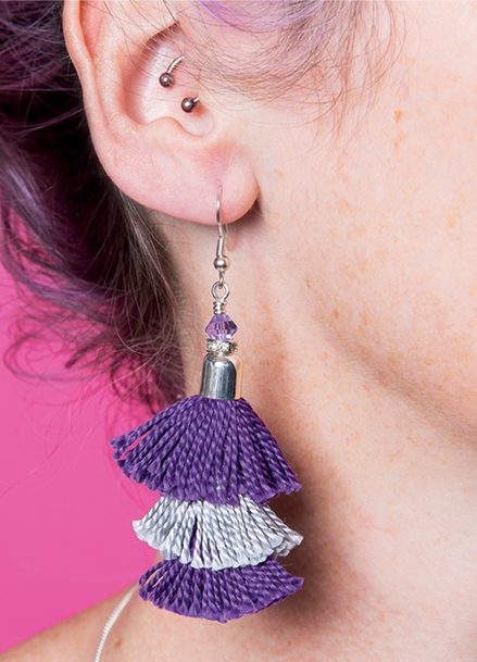 Flamenco Fan Earrings