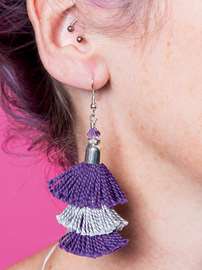 Flamenco Fan Earrings
