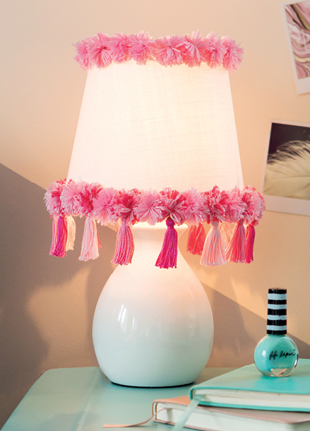 Pretty Pink Lampshade