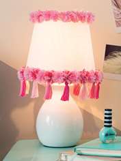 Pretty Pink Lampshade